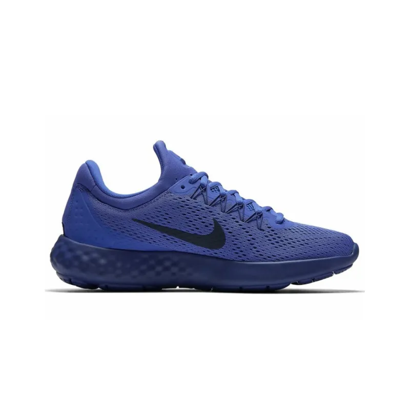 Nike Lunar Skyelu Cushioning Anti-Slip And Wear-Resistant Low-Top Running Shoes Men's Blue-1