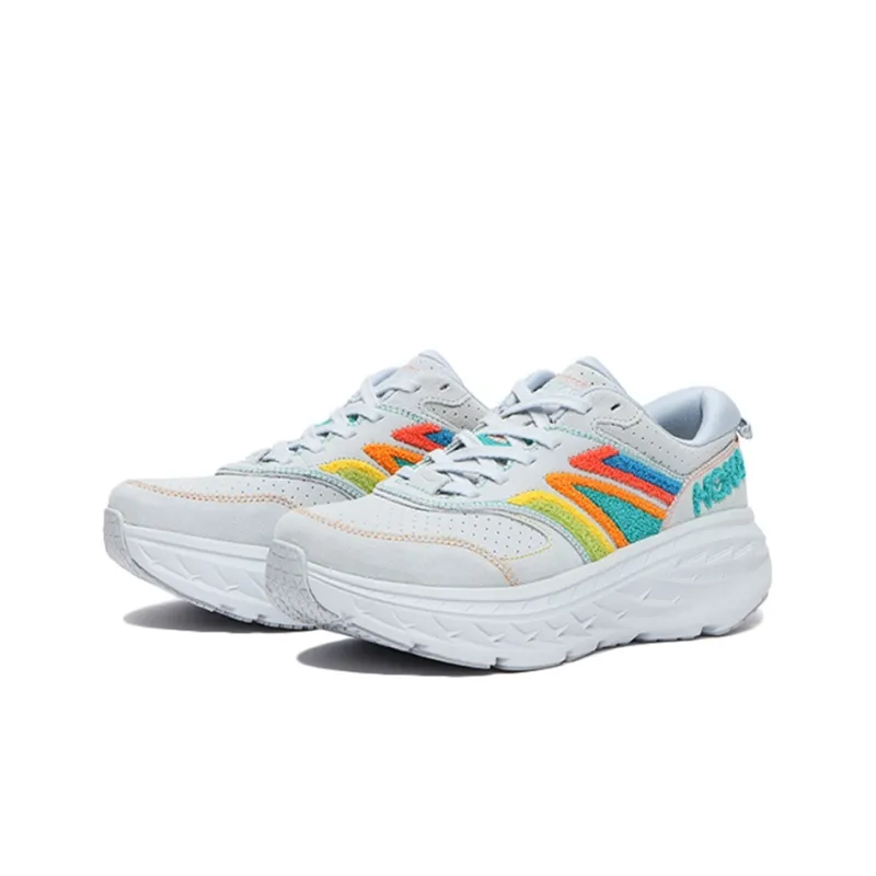 HOKA ONE ONE Bondi L Embroidery Arctic Ice All Gender-1
