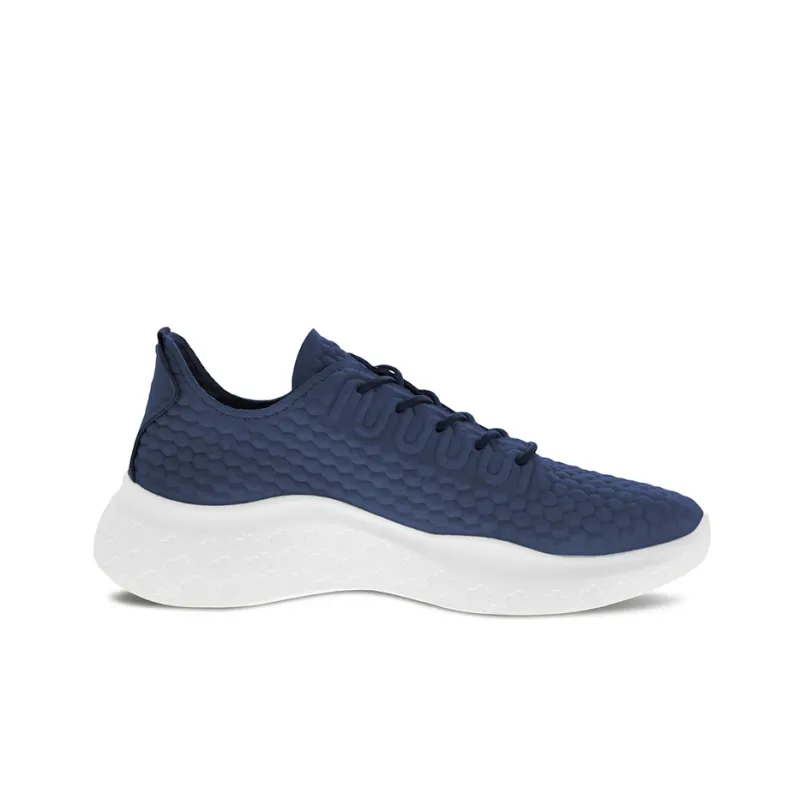 Ecco Therap Low Top Running Shoes Men's Blue Grained-1