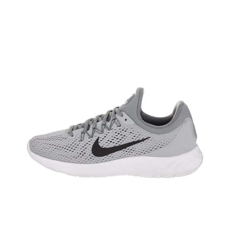 Nike Lunar Skyelu Cushioned Slip-Resistant Low-Top Running Shoes Men's Gray-0