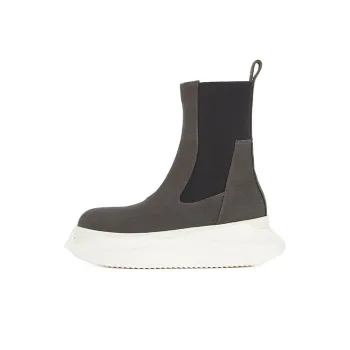 RICK OWENS Casual Shoes Men High-Top Brown Black