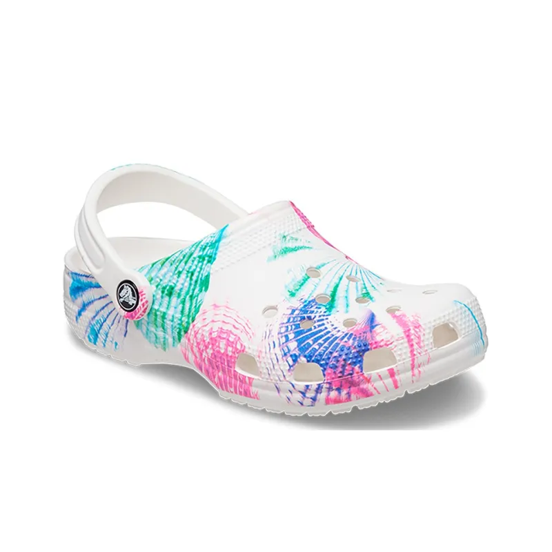 Crocs Classic Clog Beach Unisex White Sandals 'White'-2