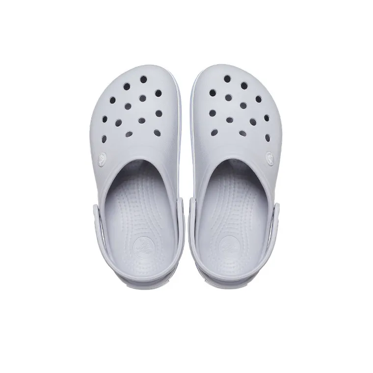 Crocs Crocband Lightweight Wear Resistant Unisex Gray Sandals-3