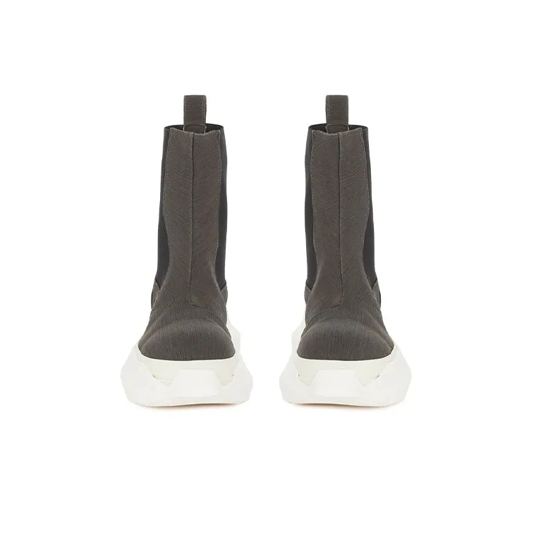 RICK OWENS Casual Shoes Men High Top Brown Black-2