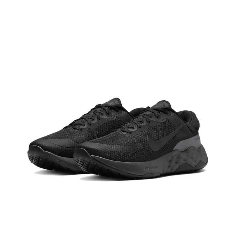 Nike Renew Ride 3 'Black Dark Smoke Grey'-2