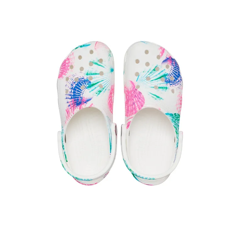 Crocs Classic Clog Beach Unisex White Sandals 'White'-3