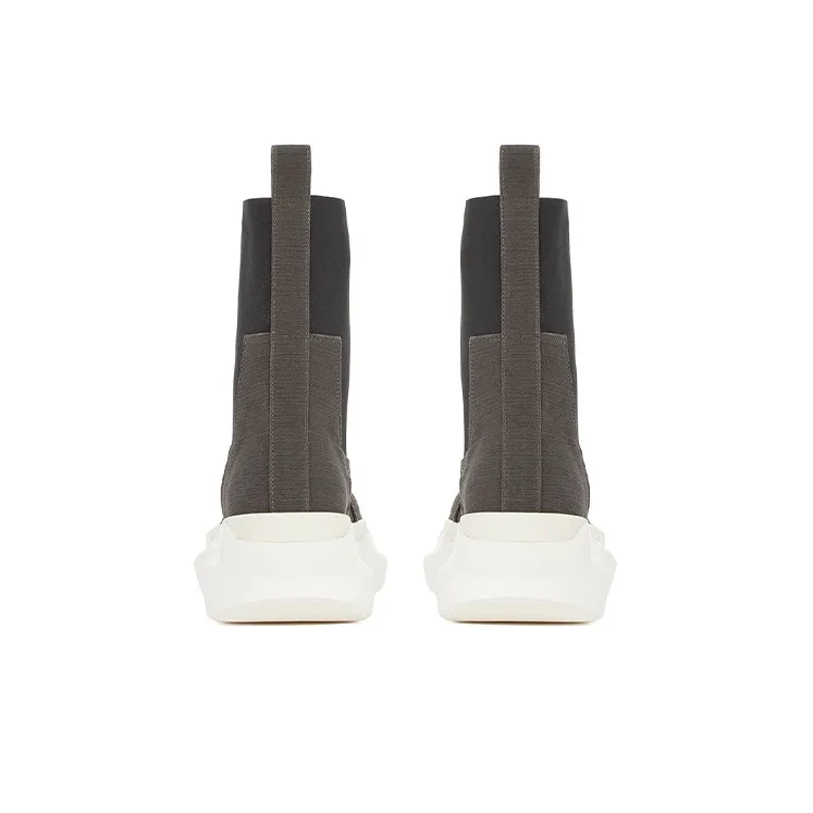 RICK OWENS Casual Shoes Men High Top Brown Black-3