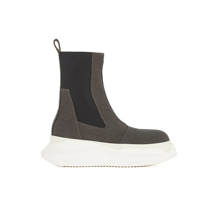 RICK OWENS Casual Shoes Men High Top Brown Black-1