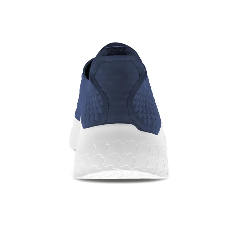 Ecco Therap Low Top Running Shoes Men's Blue Grained-5