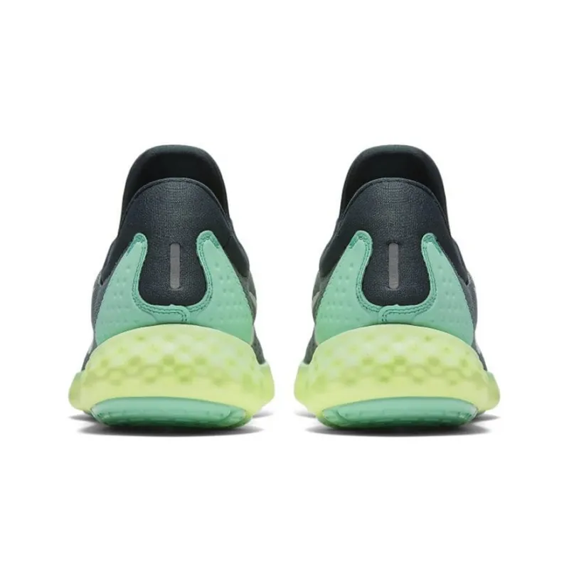 Nike Lunar Skyelu Cushioning Anti Slip And Wear Resistant Low Top Running Shoes Men's Gray Green-3