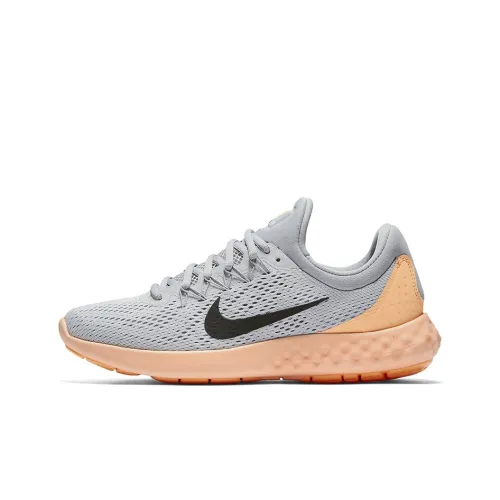 Nike Lunar Skyelux Running Shoes Men Low-Top Gray/Orange