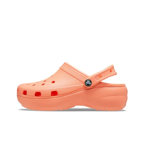 Crocs Classic Platform Clog Papaya Women's