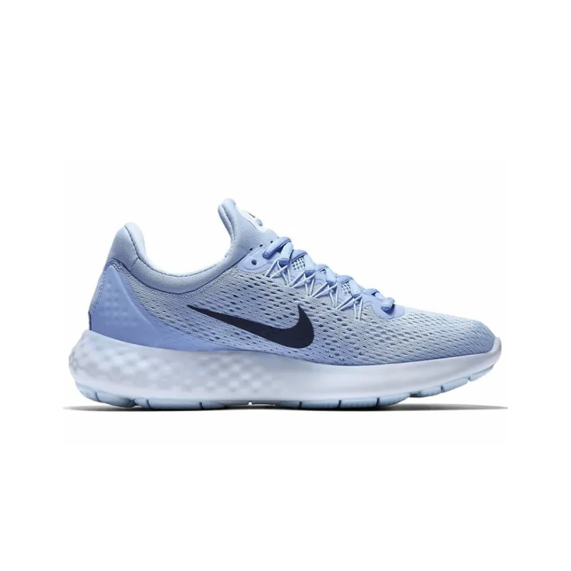 Nike Lunar Skyelu Cushioning Anti-Slip And Wear-Resistant Low-Top Running Shoes Women's Light Blue-1