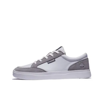 Timberland Davis Square Skateboard Shoes Men Low-Top Gray/White