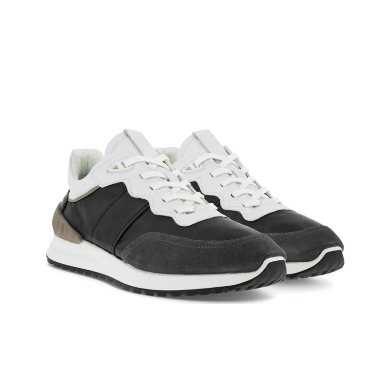 Ecco Astir Low Top Running Shoes Men's Gray Green-5