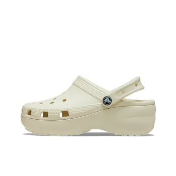 Crocs Classic Platform Clog Bone Women's