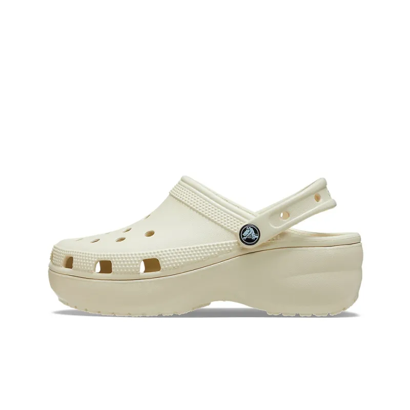 Crocs Classic Platform Clog Bone Women's-0