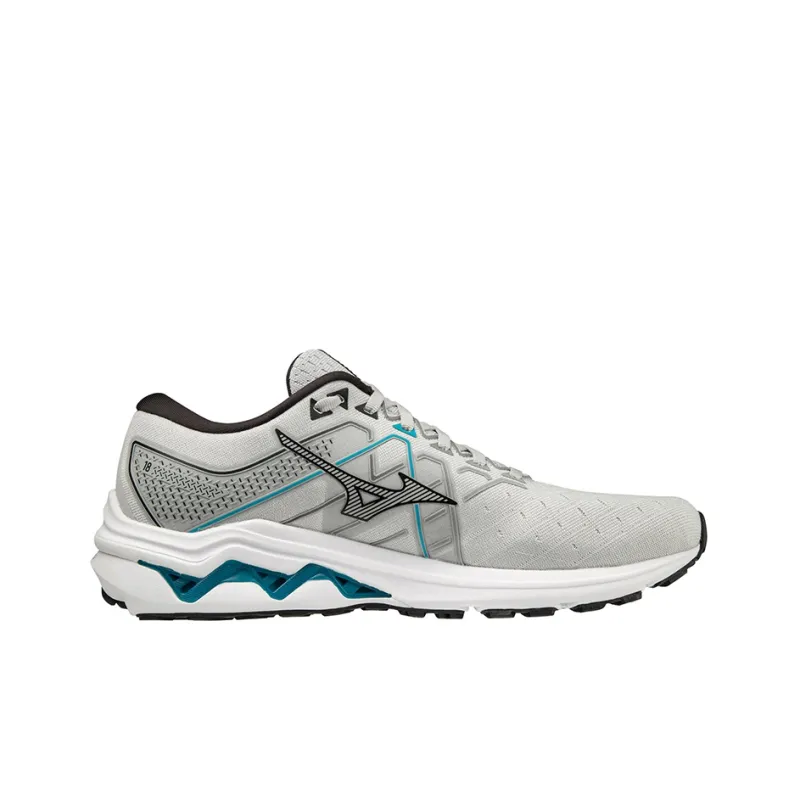 Mizuno Wave Inspire 18 'Light Gray Black Yellow'-1