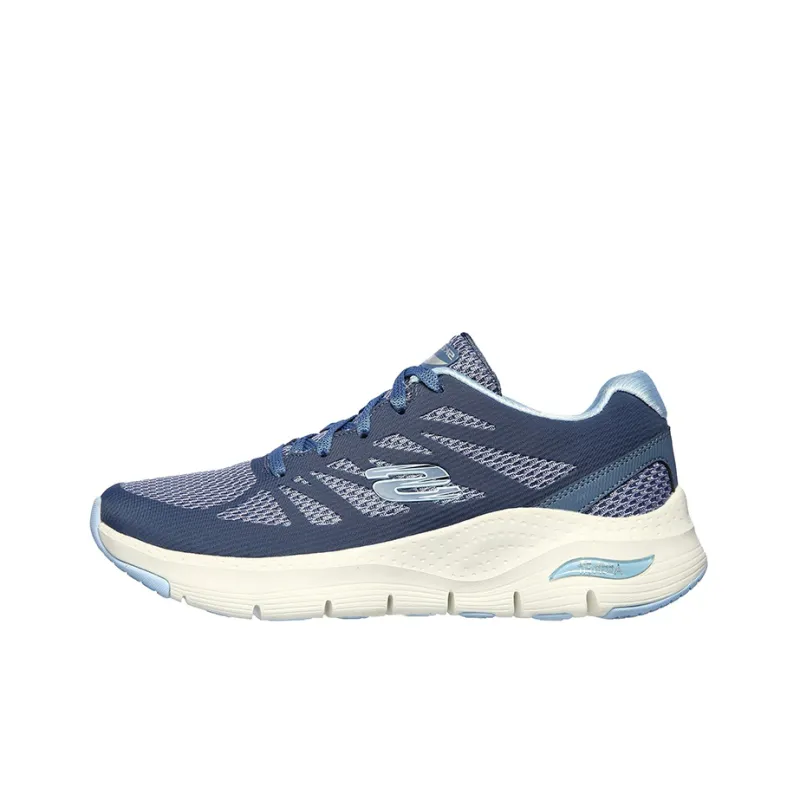 Skechers Arch Fit Series Casual Shoes Women's Low-Top Navy-0