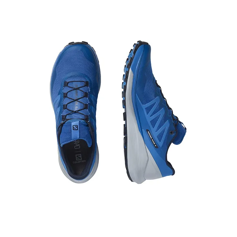 SALOMON Sense Ride 4 Running Shoes Men Low-Top Blue-2