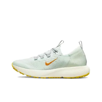 Nike React Escape Run Flyknit 'Green Orange' Women's