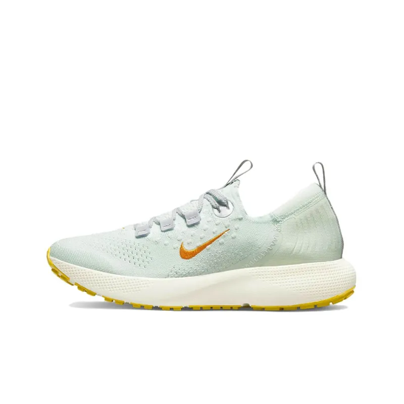 Nike React Escape Run Flyknit 'Green Orange' Women's-0