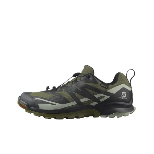 SALOMON Xa Rogg 2 Casual Shoes Men Low-Top Black/Green