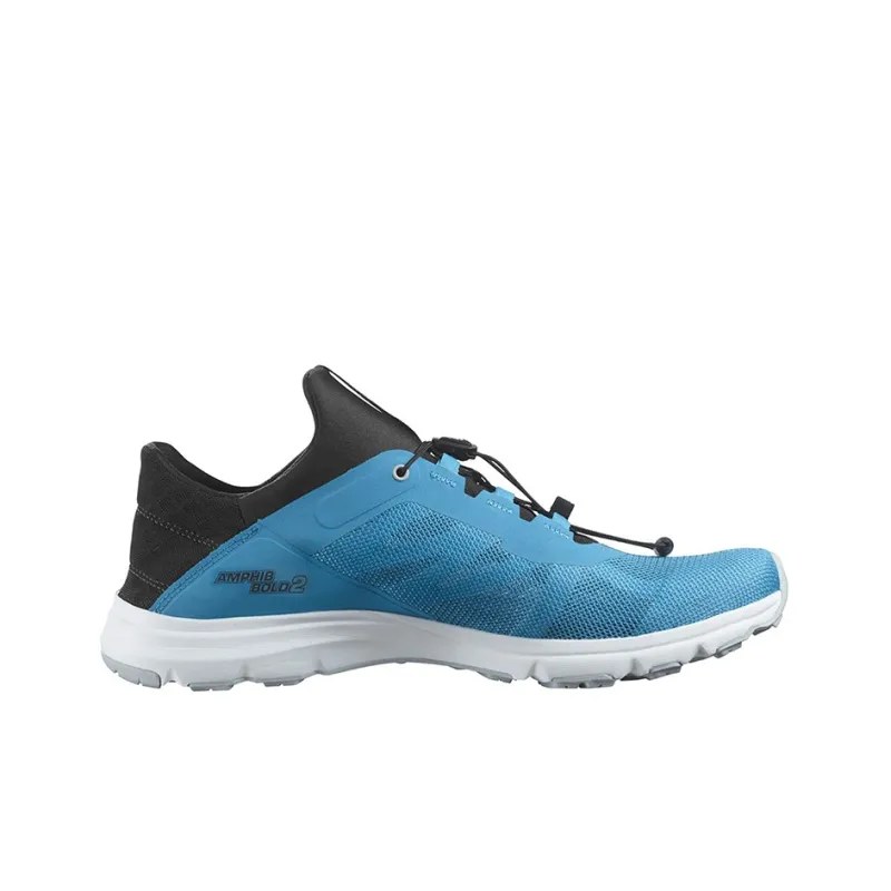 SALOMON Amphib Bold 2.0 Wear-Resistant Low-Top Trail Running Running Shoes Men's Blue Black-1