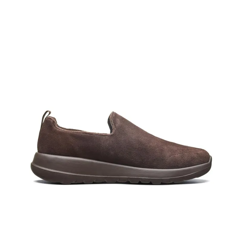 Skechers GO WALK Ma Cushioning Anti-Slip And Wear-Resistant Low-Top Casual Shoes Men's Chocolate-1