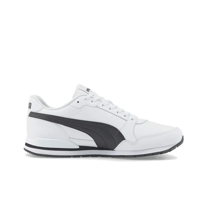 PUMA St Runner V3 Leather 'White Black'-1