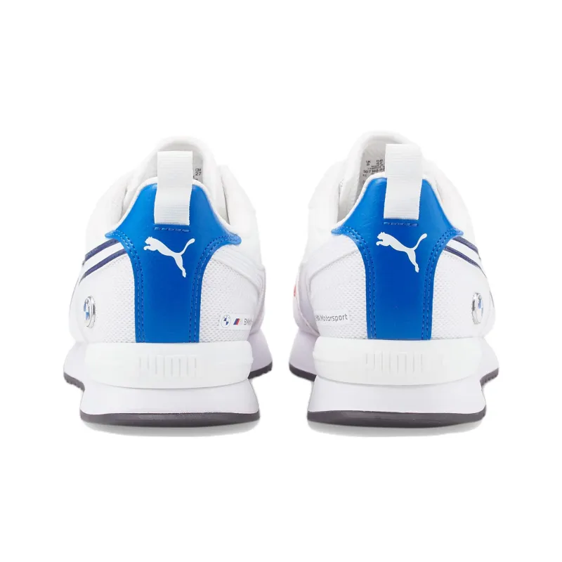 PUMA VON DUTCH Cushioned Anti-Slip Wear-Resistant Breathable Lightweight Low-Top Running Shoes Men's White Red Blue-3