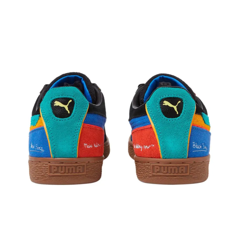 PUMA Suede Triplex Black Fives Black Blue Brown-3