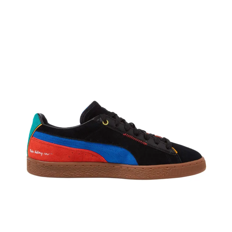 PUMA Suede Triplex Black Fives Black Blue Brown-1