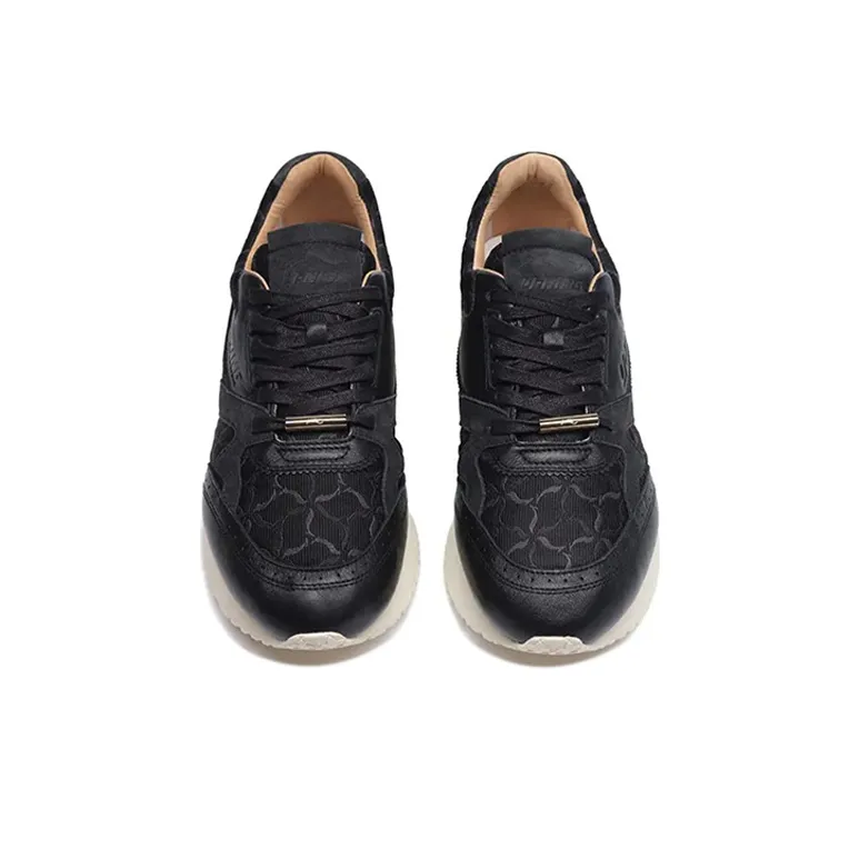 LiNing Classic Collection Cushioning, Slip Resistant, Abrasion Resistant, Lightweight Low Top Running Shoes Men's Black-2