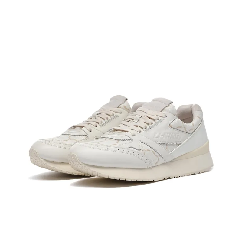 LI NING 1990 Classic Collection Casual Shoes Men Low Top Ecru-1