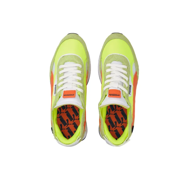 PUMA Future Rider Cut Out Vintage 'Yellow Alert Dragon Fire' Women's-2