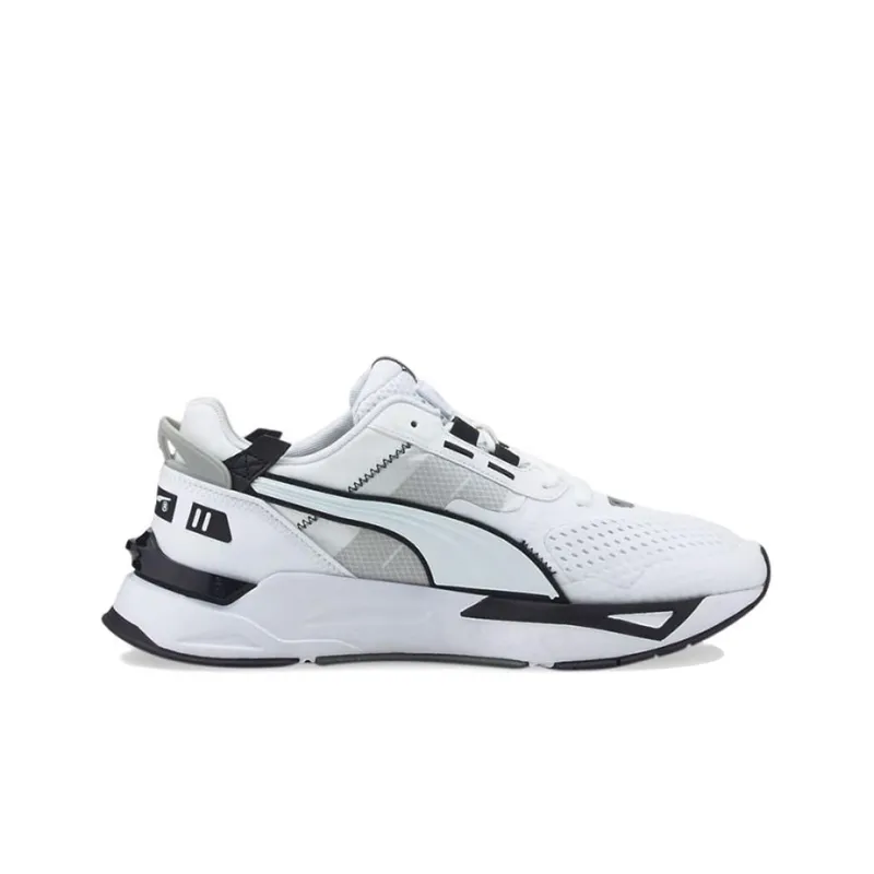 PUMA Mirage Sport Tech B+W Trainers 'White Silver'-1