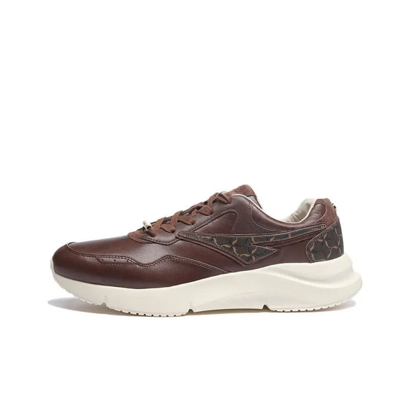 LiNing Commuter Series Cushioning Anti-Slip And Wear-Resistant Low-Top Sports Casual Shoes Men's Terracotta Brown-0