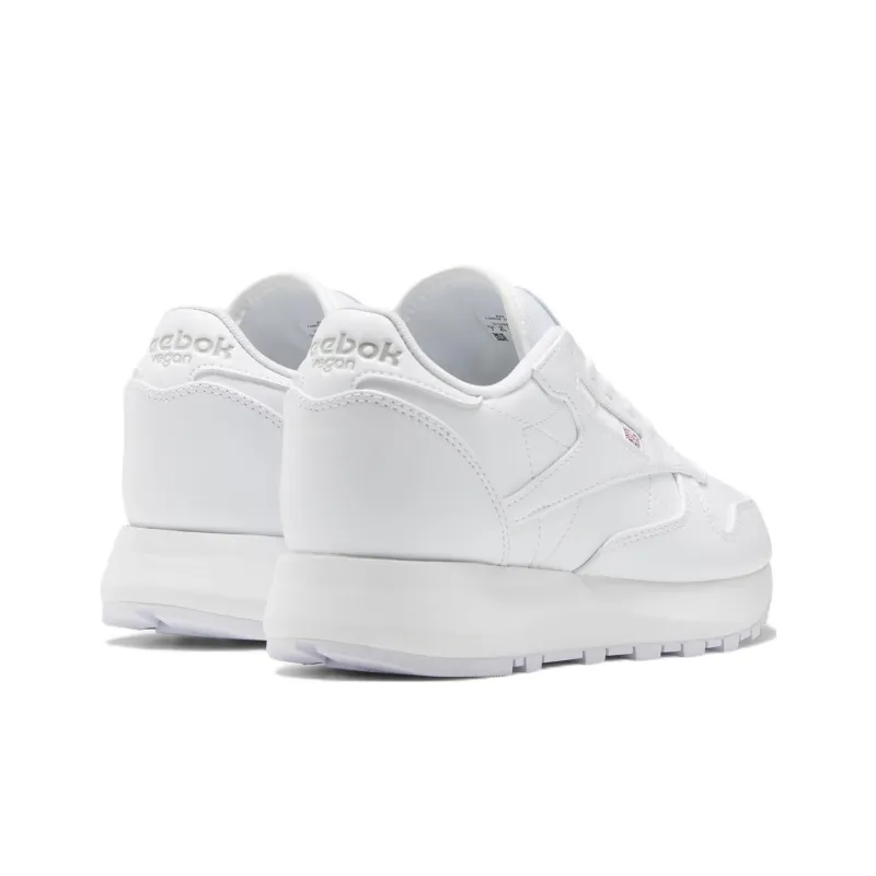 Reebok Women's Classic Leather Sp 'White Grey' Women's-3