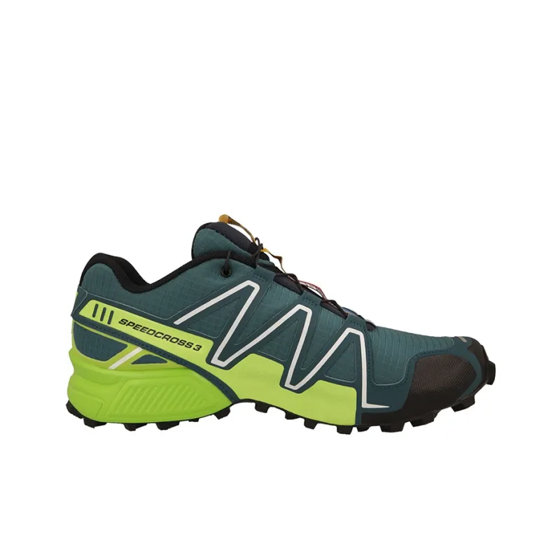 SALOMON Speedcross 3 Wear-Resistant Low-Top Running Shoes Men's Green-1