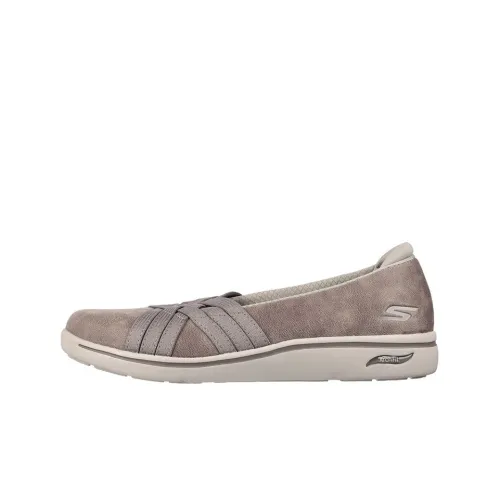 Skechers ARCH FIT UPLIFT Casual Shoes Women's Low-Top Dark Taupe