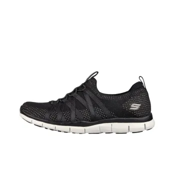 Skechers Gratis Cushioning Anti-Slip And Wear-Resistant Low-Top Casual Shoes Women's Black