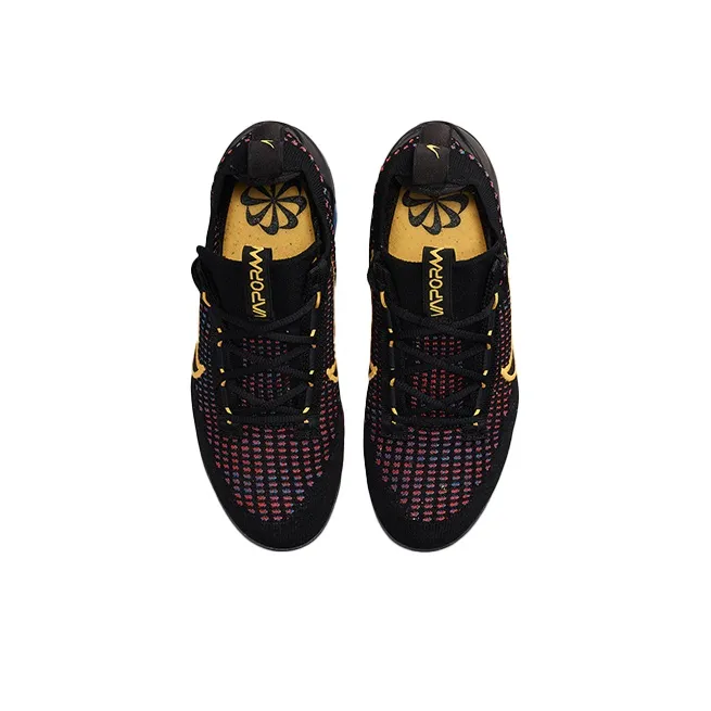 Nike Air VaporMax 2021 Flyknit GS 'Black Multi'-3