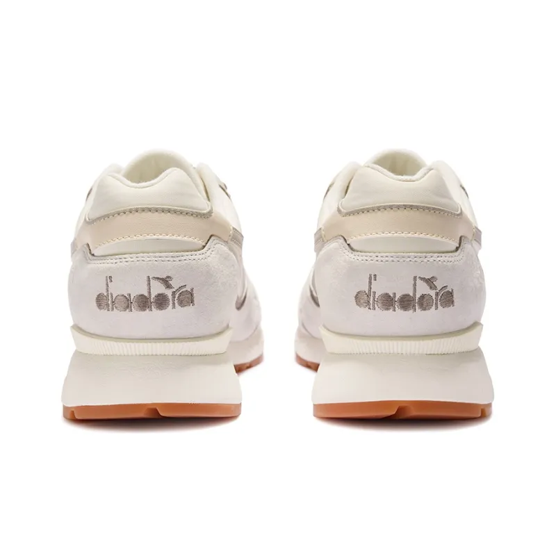 Diadora V7000 Breathable Low Top Running Shoes Unisex Ecru-3