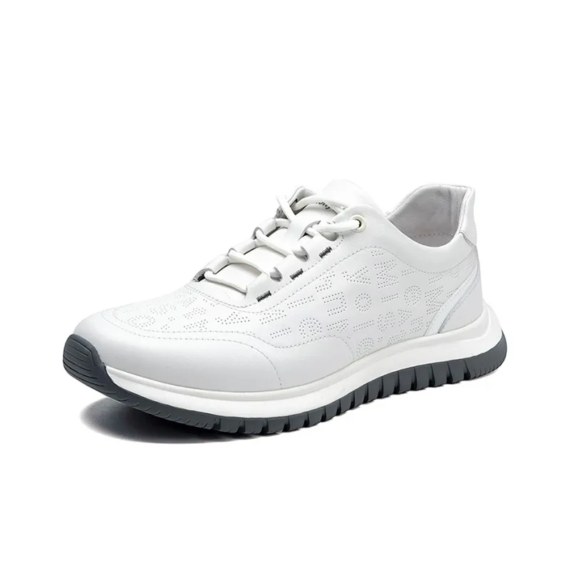 Anthony Miles Running Shoes Men Low Top White-1