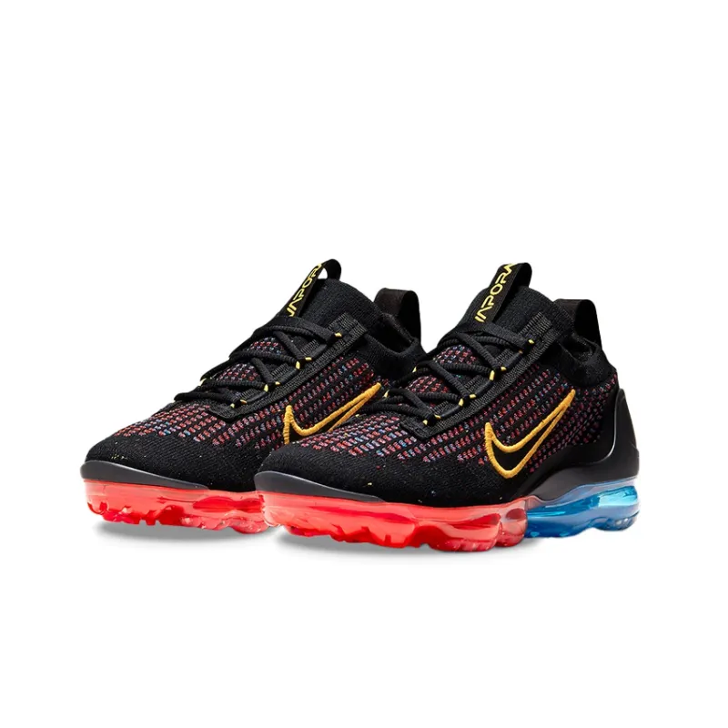 Nike Air VaporMax 2021 Flyknit GS 'Black Multi'-2
