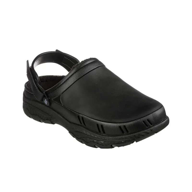 Skechers Foamies Creston Ultra Lined Cozy Vibez Closed Toe Slippers Men's Black-2