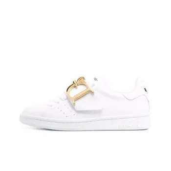 DSQUARED2 KIDS Touch strap Leather Sneakers