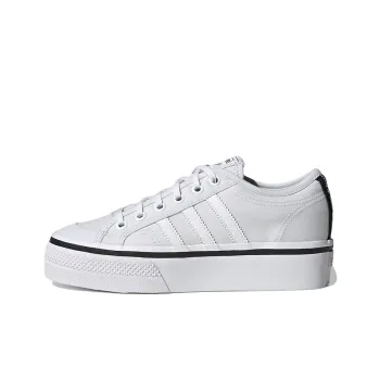 Adidas Originals Nizza Platform Lo Parley White Black Women's