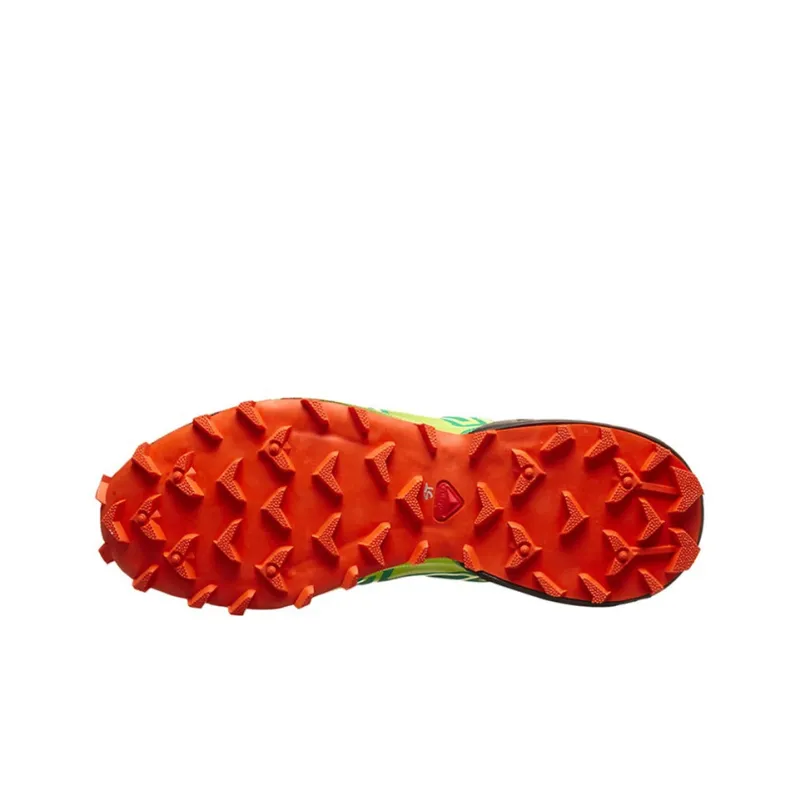 SALOMON Speedcross 3 Running Shoes Men Low-Top Green-4